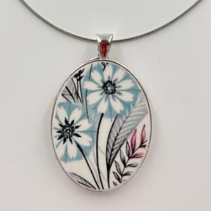 Oval Vintage Crownford Pendant