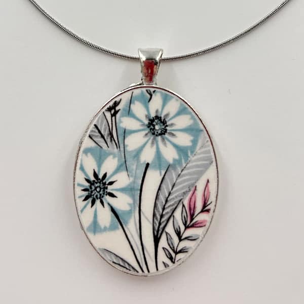 Oval Vintage Crownford Pendant