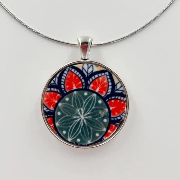Round Casa Bohemian china Pendant